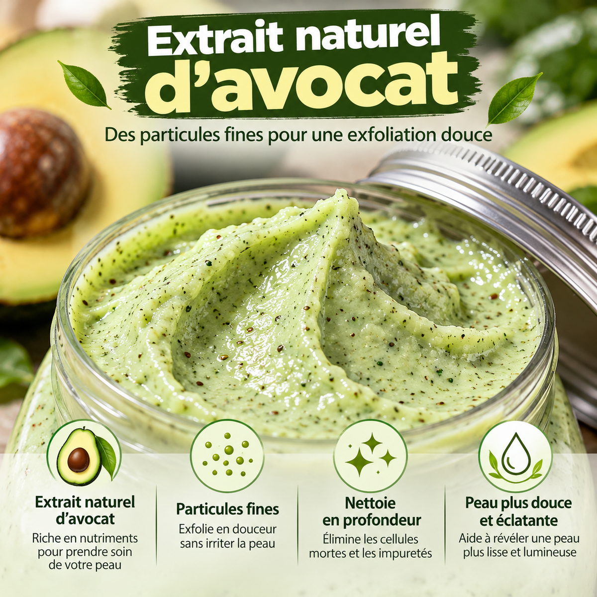 GOMMAGE À L'AVOCAT 350g