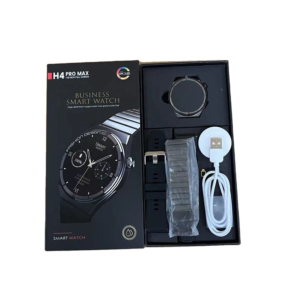H4 PRO MAX — La montre connectée qui affirme votre style
