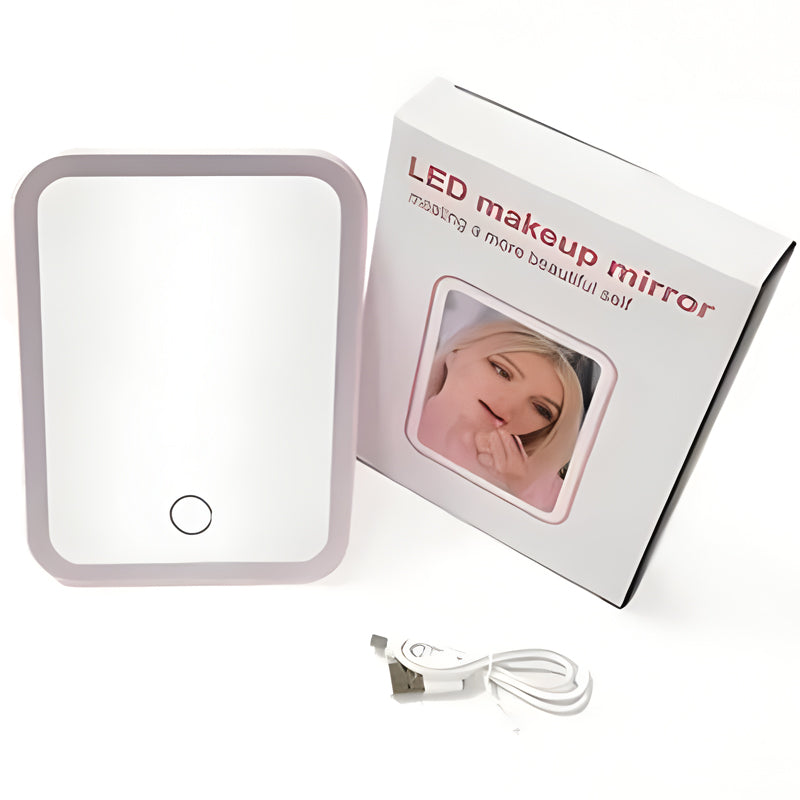 Miroir de Maquillage LED Sans Fil