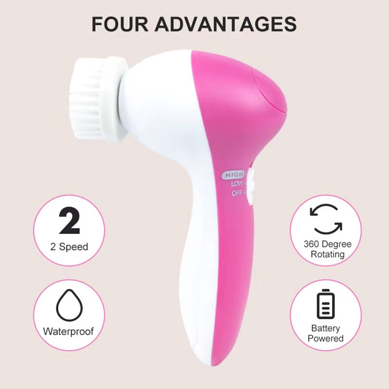 ✨ Brosse Nettoyante Visage 4-en-1