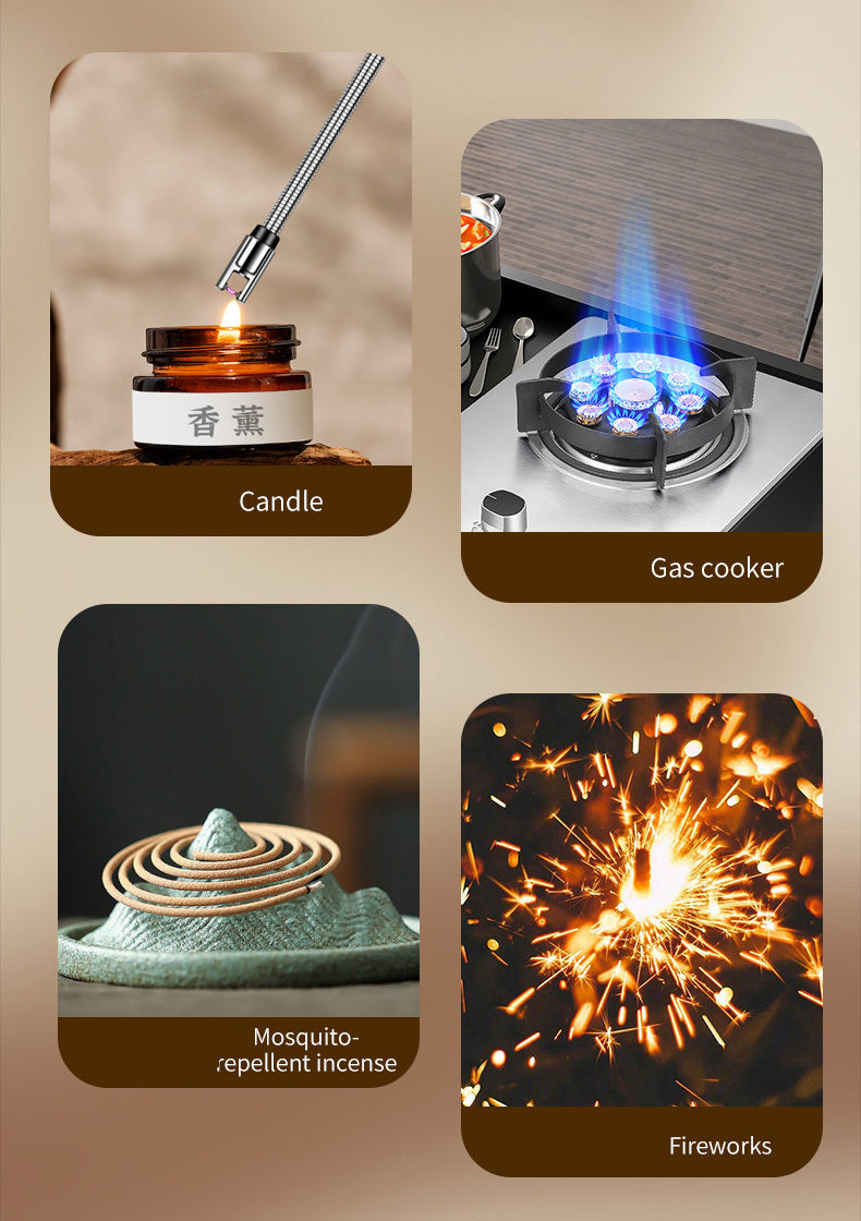 Briquet électrique flexible USB — Allumez facilement, autrement !
