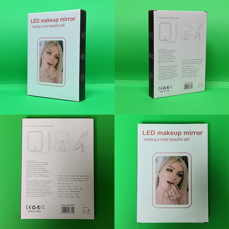 Miroir de Maquillage LED Sans Fil