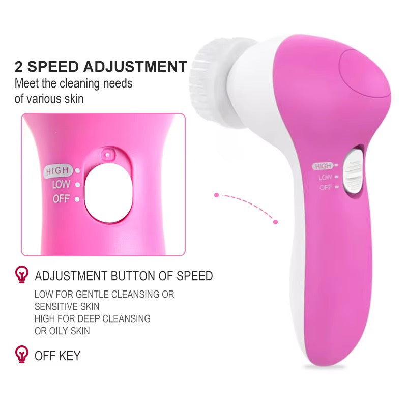 ✨ Brosse Nettoyante Visage 4-en-1